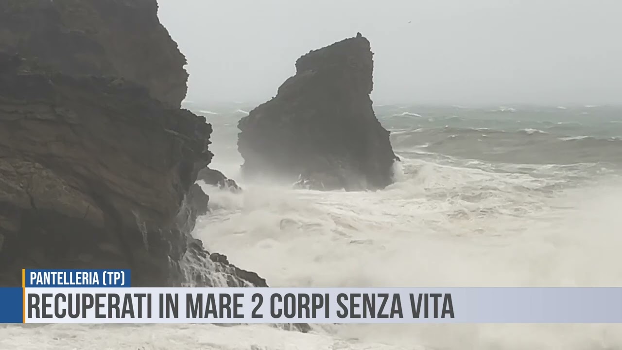 Pantelleria: Recuperati in mare 2 corpi senza vita