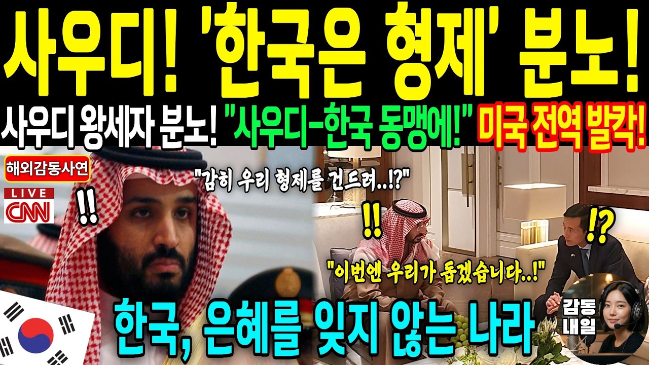 [해외감동사연] 한국 압박하는 미국에 강경 대응 선포한 사우디 왕세자! | 국가비상사태를 부른 동맹국의 충격적인 결단