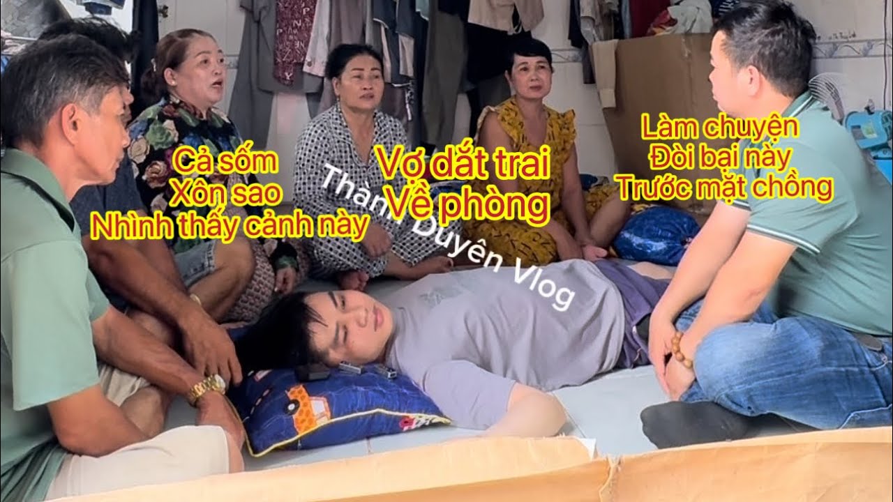 Cả sốm xôn sao bức xúc thấy cảnh này vợ dắt trai về phòng làm chuyện đòi bại này trước mặt chồng