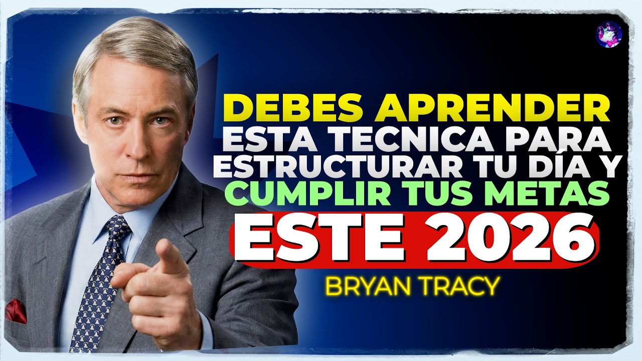 Debes Aprender Esta Tecnica Para ESTRUCTURAR Tu Día y Poder Cumplir Todas tus Metas 🧠🔥 | Brian Tracy