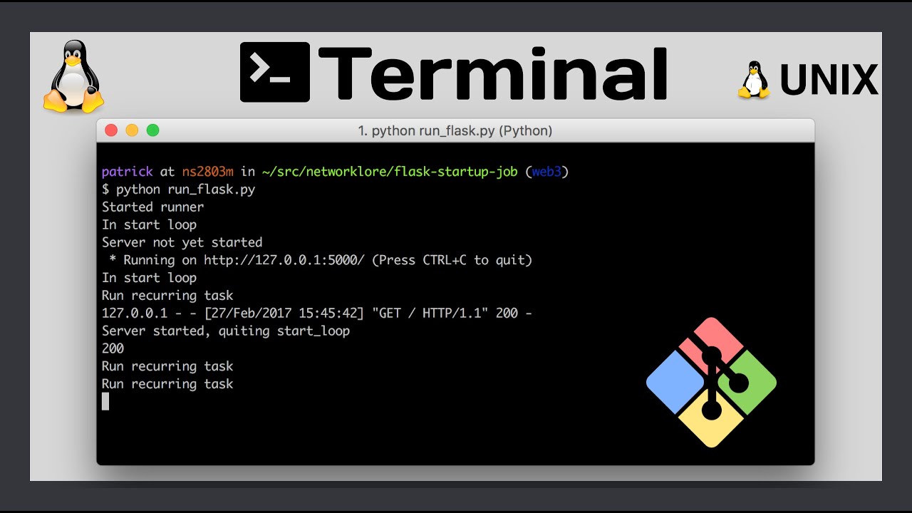 Terminal ni to'liq o'rganamiz. Buyruqlar yozish