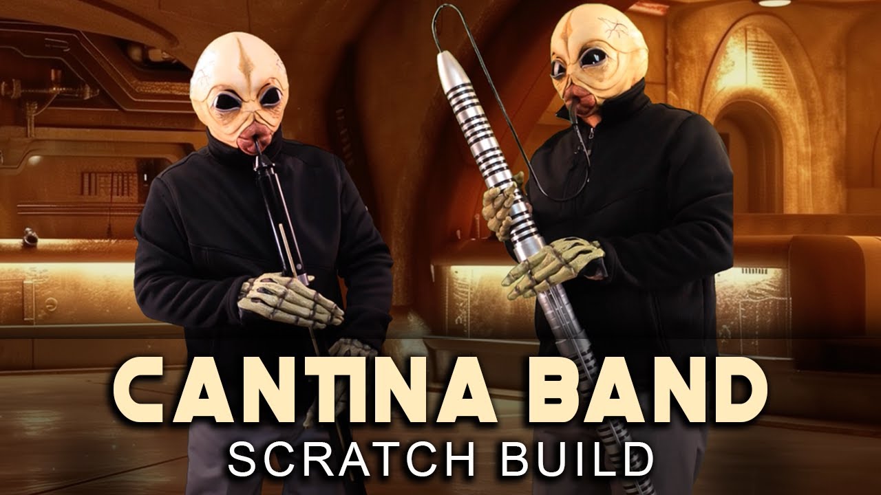 How to Make Cantina Band Instruments
