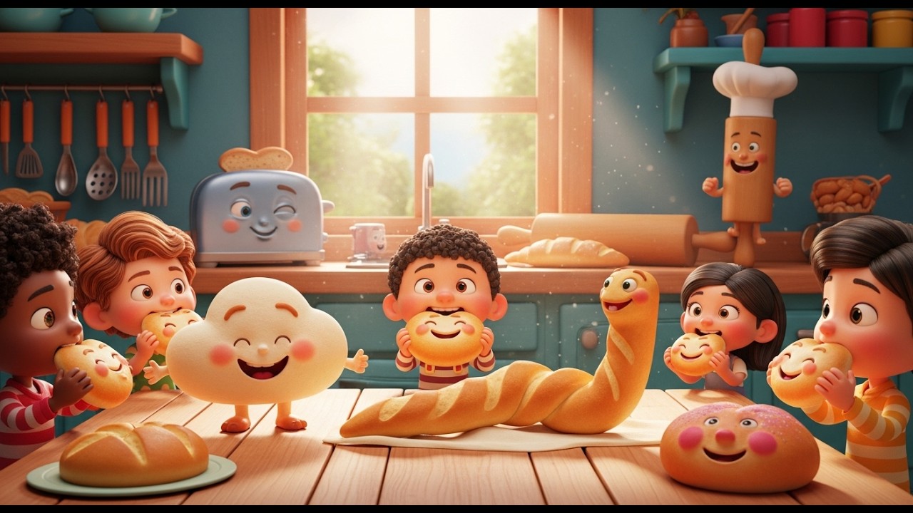 Bread for You and Me Poem 2026 | New Nursery Rhyme Songs 2026 | Cartoons for Babies | English Poems