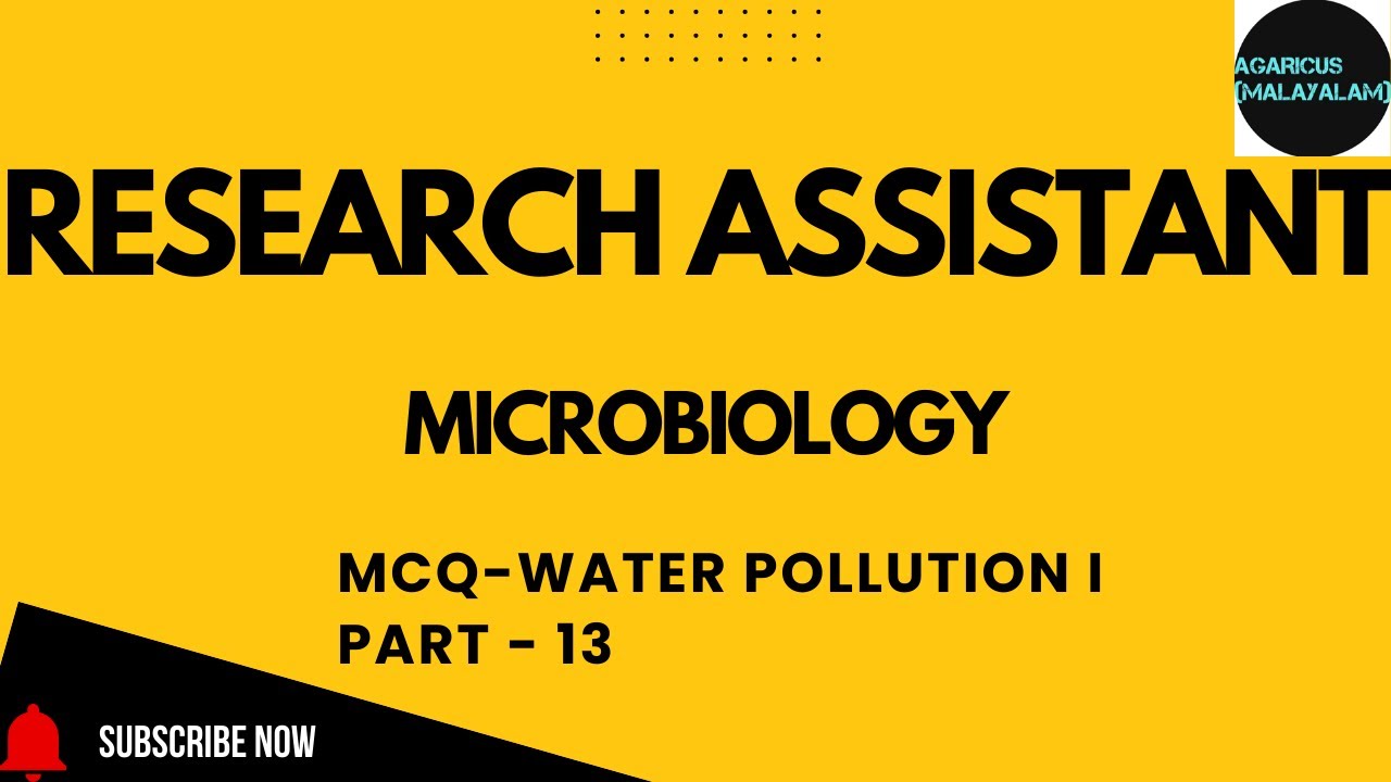 RESEARCH ASSISTANT -Microbiology in Ayurveda | MCQ