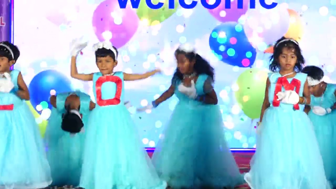 SDA School Dharapuram | 32nd Annual Day Celebration | Dance by I Std Girls