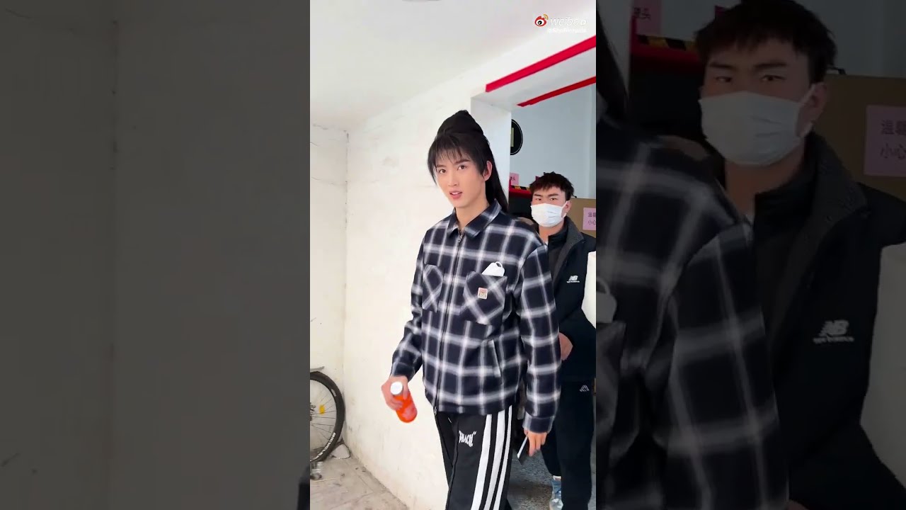 Chen Youwei during  2022~2023 filming Tiger Crane and A Journey To Love