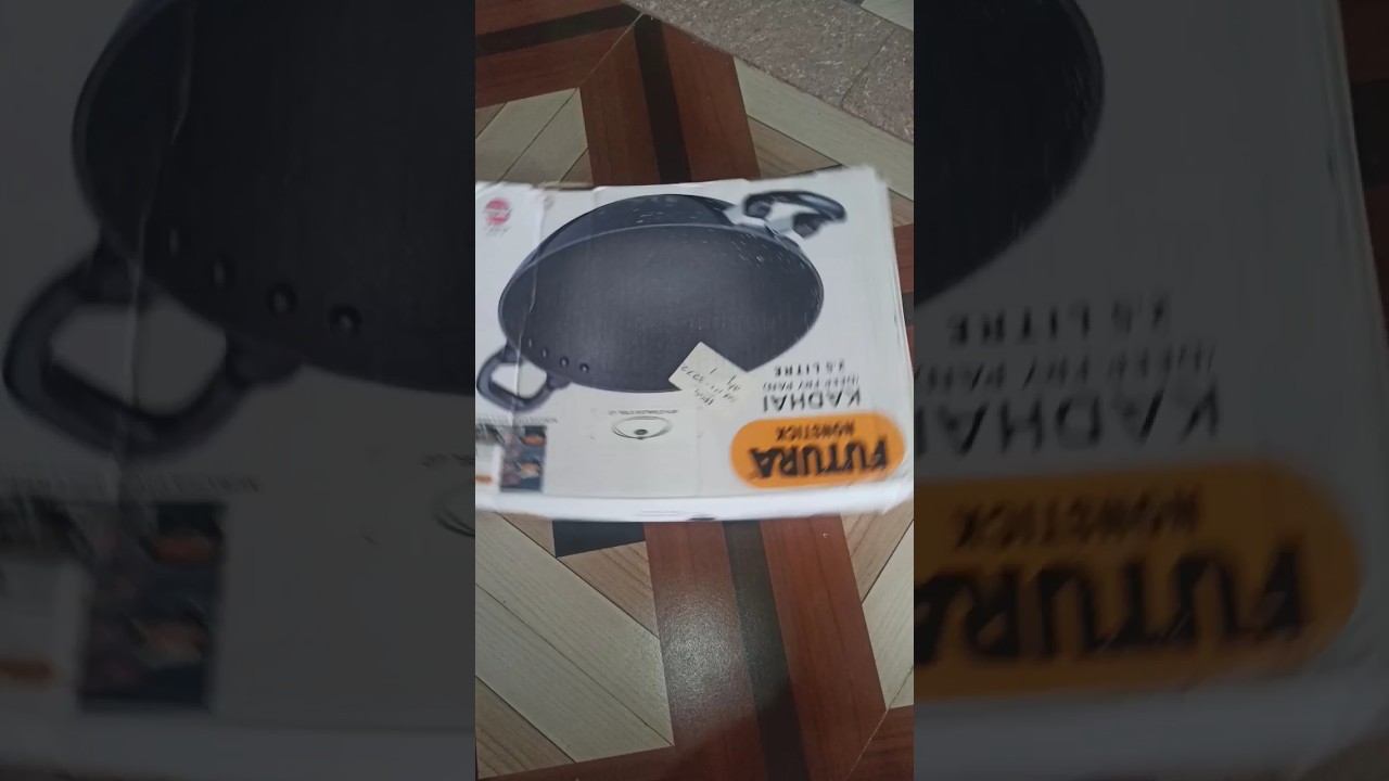My New Non-stick Kadhai from Futura, a new range by Hawkins | Suni Home Kitchen