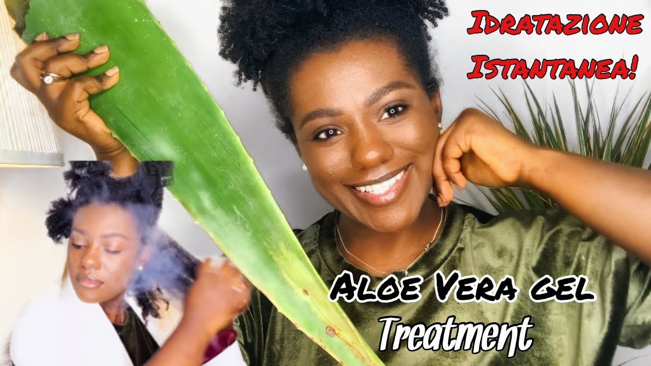 LA MIGLIORE MASCHERA PER CAPELLI | TRATTAMENTO A VAPORE CON Il GEL di ALOE VERA