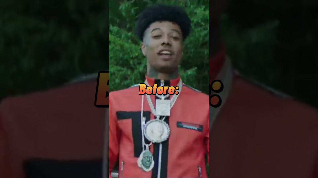 Blueface Before and After Drugs 🤣