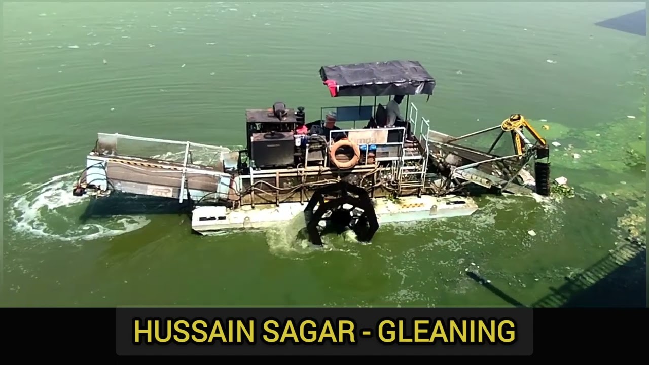 Hussain Sagar - Advanced Cleaning process..
