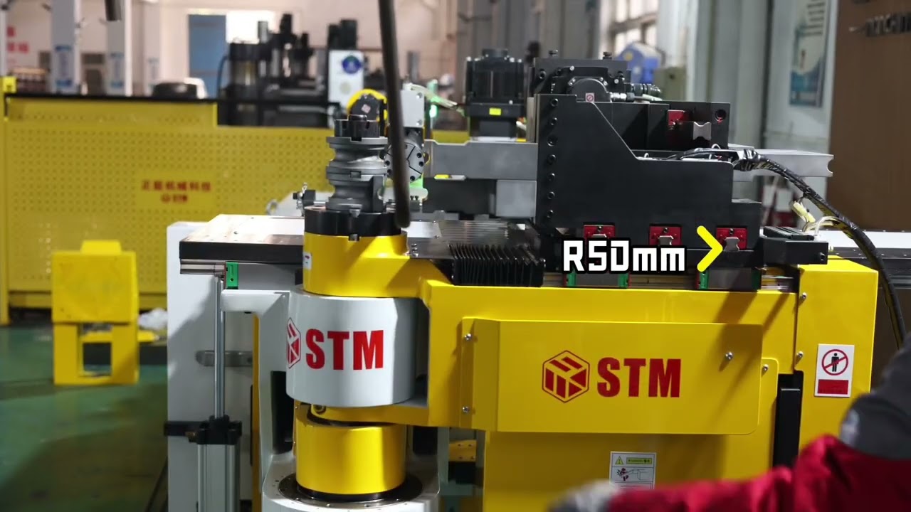 CNC38-8A-LR-MS Fully Electric Pipe Bending Machine! #STM #tubebendingmachine #tubebending