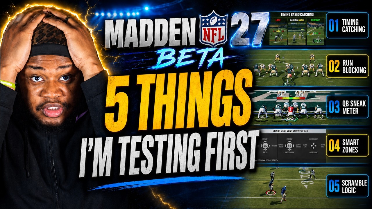 Сначала я протестирую эти 5 изменений в Madden 27.
