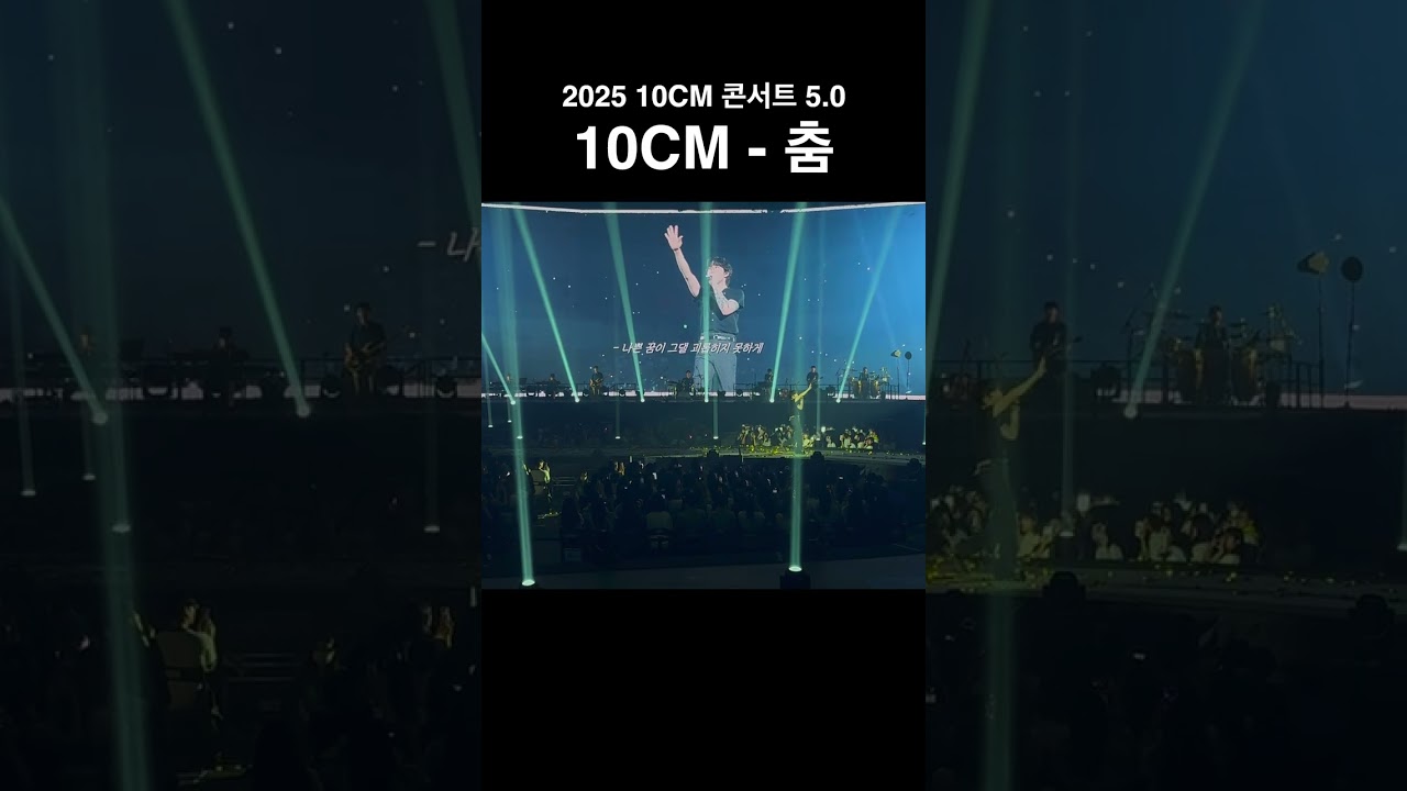 250809 십센치 춤 | 2025 10CM 콘서트 5.0 SK올림픽핸드볼경기장