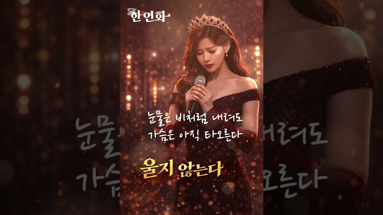 [트로트] 울지 않는다 - 한연화