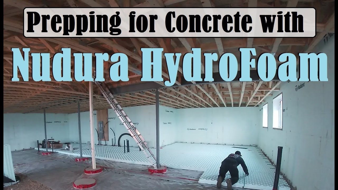 Vlog 13 - Nudura HydroFoam - Prepping Floors for Concrete