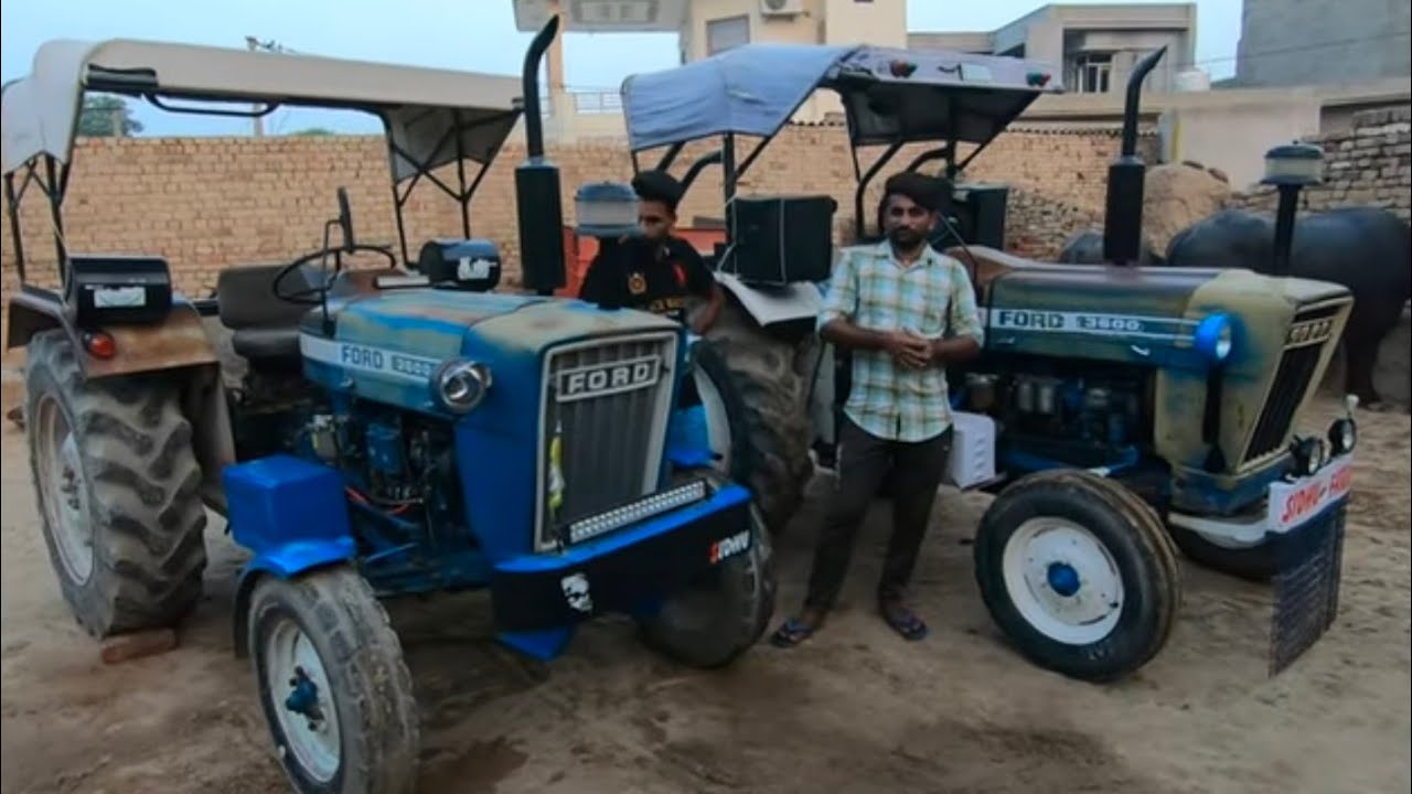 फोर्ड की दीवानगी 2 ट्रैक्टर दोनों में अलग-अलग खास बाते दोनों की ताकत अलग-अलग। Ford 3600 tractor