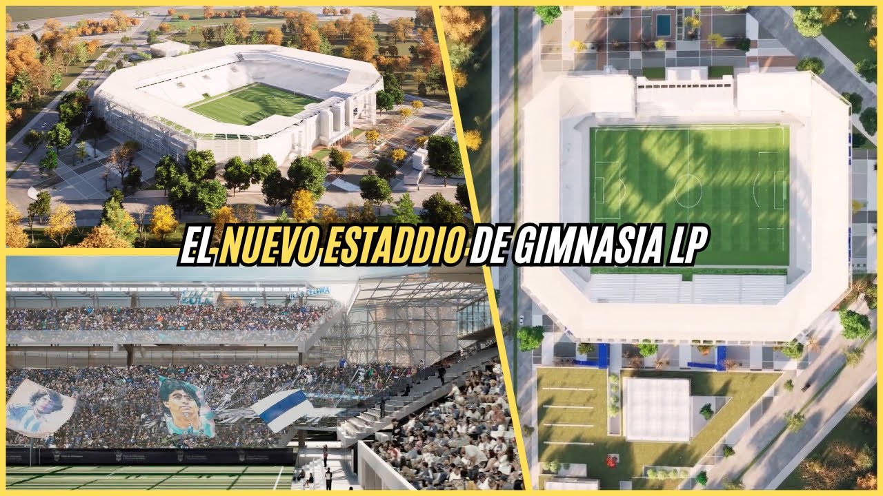 🇦🇷 ASI SERA la REMODELACION del estadio de GIMNASIA LP Juan Carmelo Zerillo