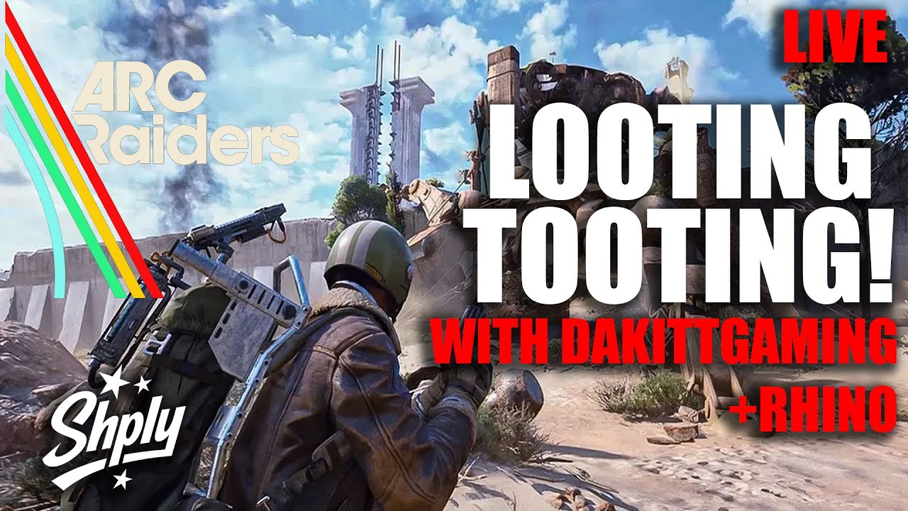 ARC Raiders with DaKittGaming & Rhino | Rare Loot, Quests & PvP Chaos