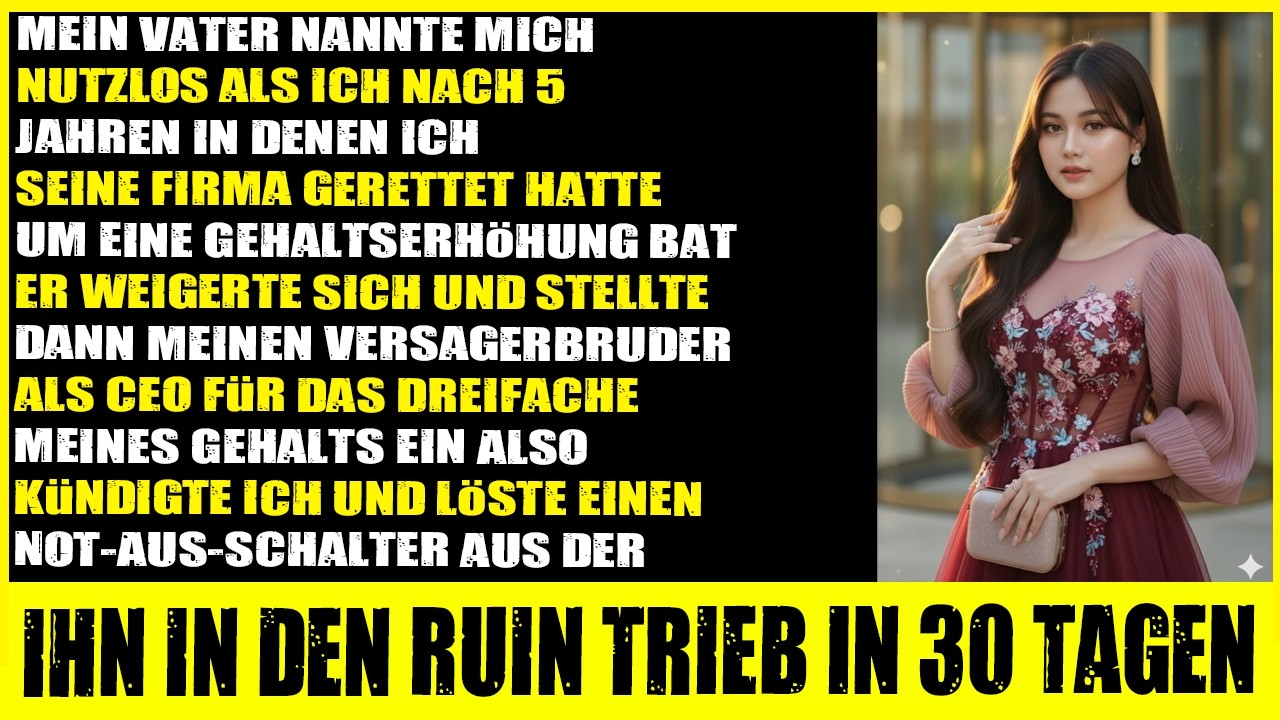 Nach 5 Jahren Firmenrettung bat ich um mehr Gehalt – Papas Antwort schockierte mich
