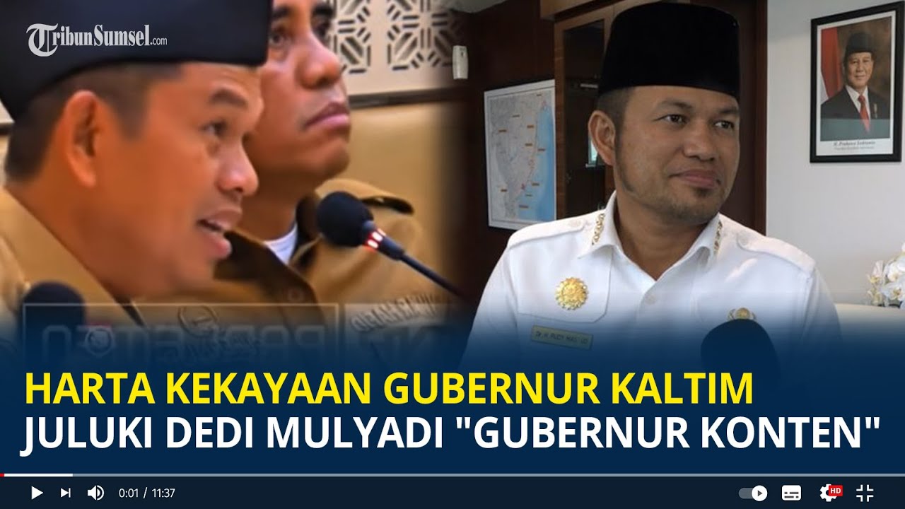 Harta Kekayaan Rudy Mas'ud, Gubernur Kaltim Juluki Dedi Mulyadi 