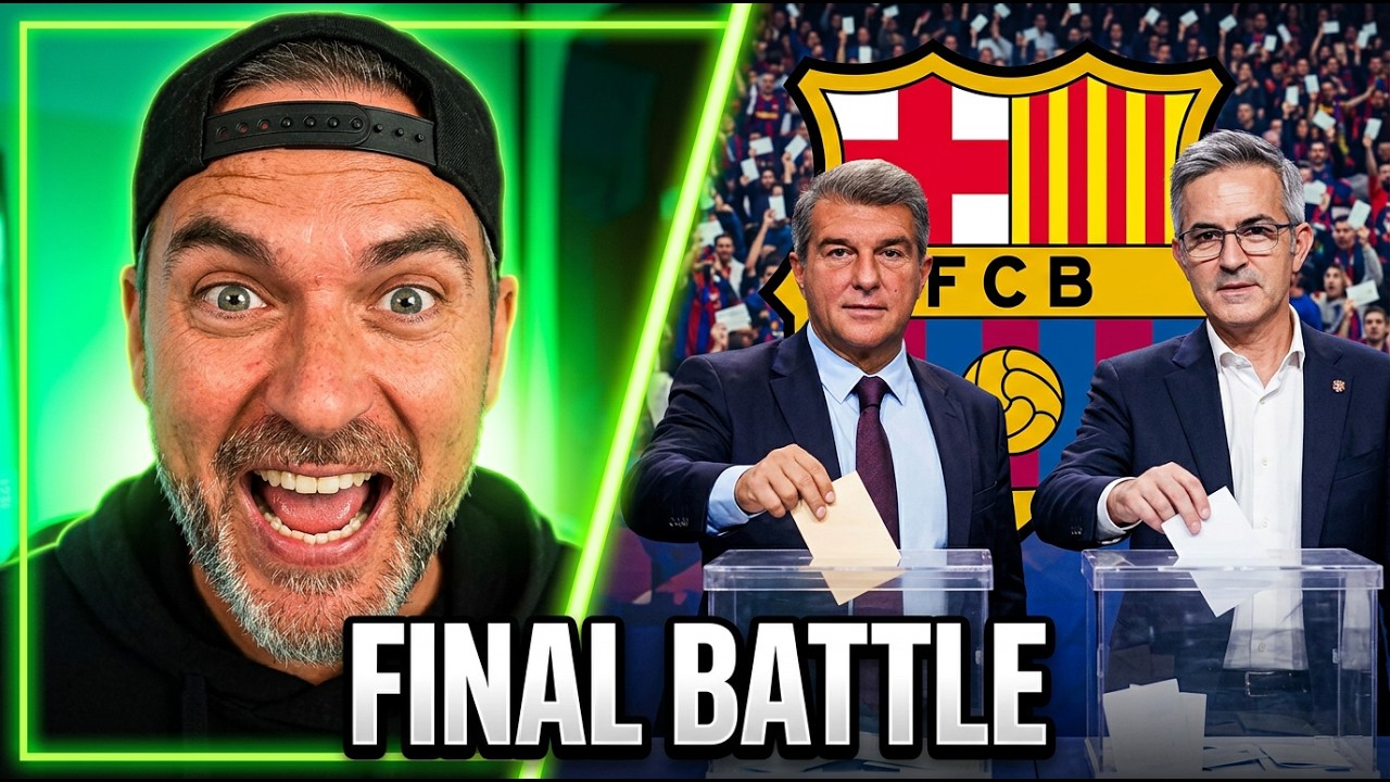 Live Laporta vs Font Interview | FC Barcelona Presidential Race. Who will win on Sunday?