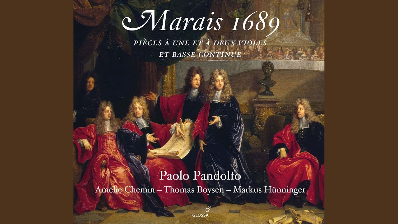 Pièces de viole, Book 1, Suite in G Major for 2 Viols & Continuo: X. Chaconne