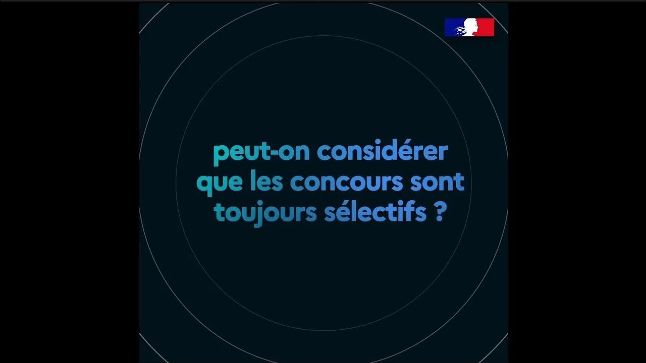 Le recrutements  par concours des fonctionnaires de l'État en 2020