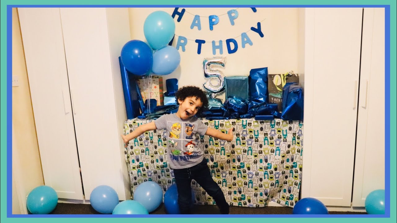 ORLANDO'S 5TH BIRTHDAY MORNING OPENING PRESENTS!! PAW PATROL & MORE!! | The Bowie Family