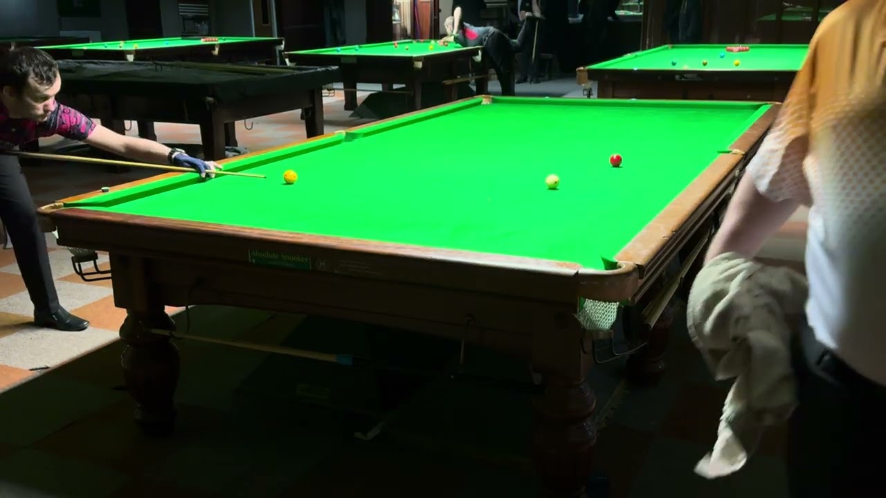 Welsh Billiards Series 2025/6 - Final of Round 1 - Llanelli - Alex Donne vs Thomas Heal