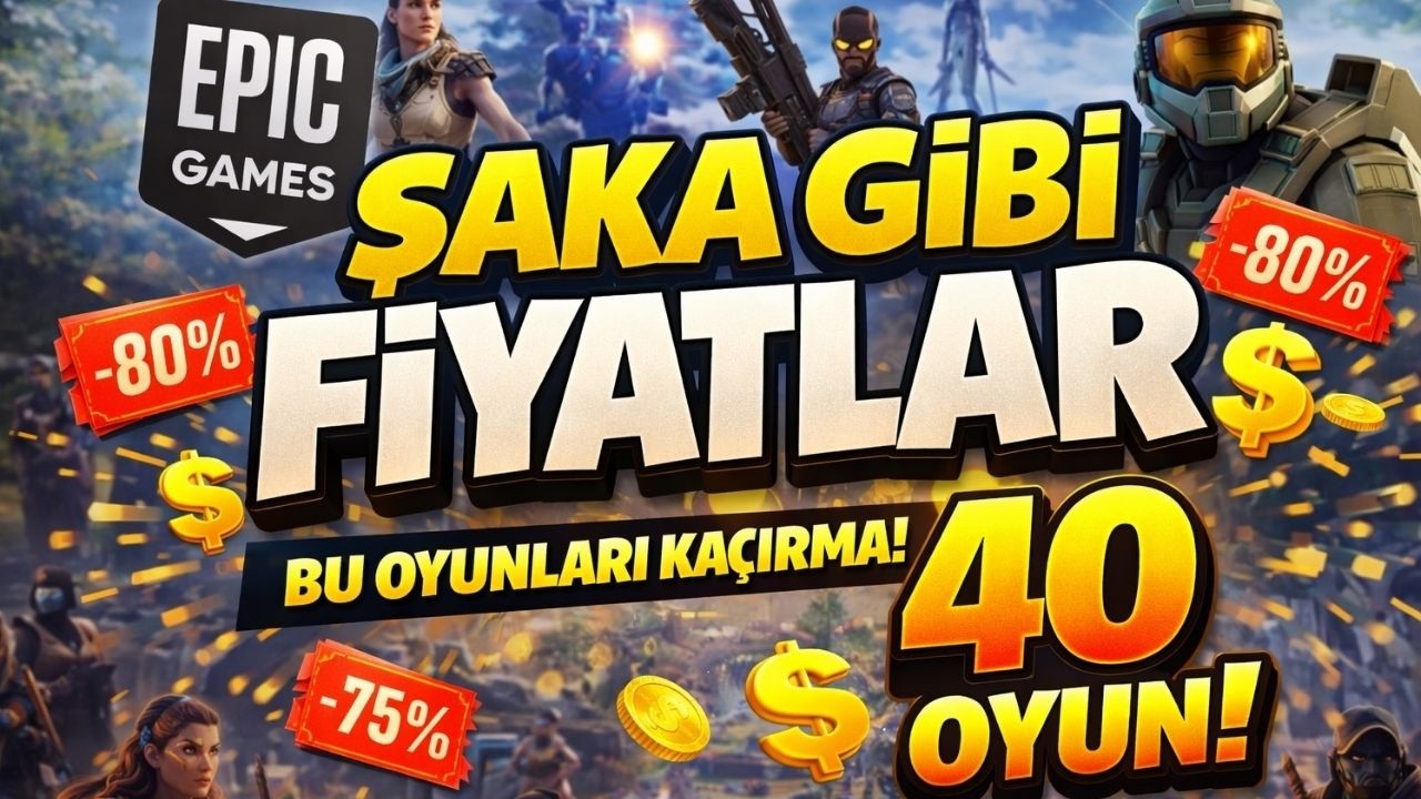 Bu Fiyatlar ŞAKA mı? Epic Games'te Bahar İndirimi! En İyi 40 Oyun🔥