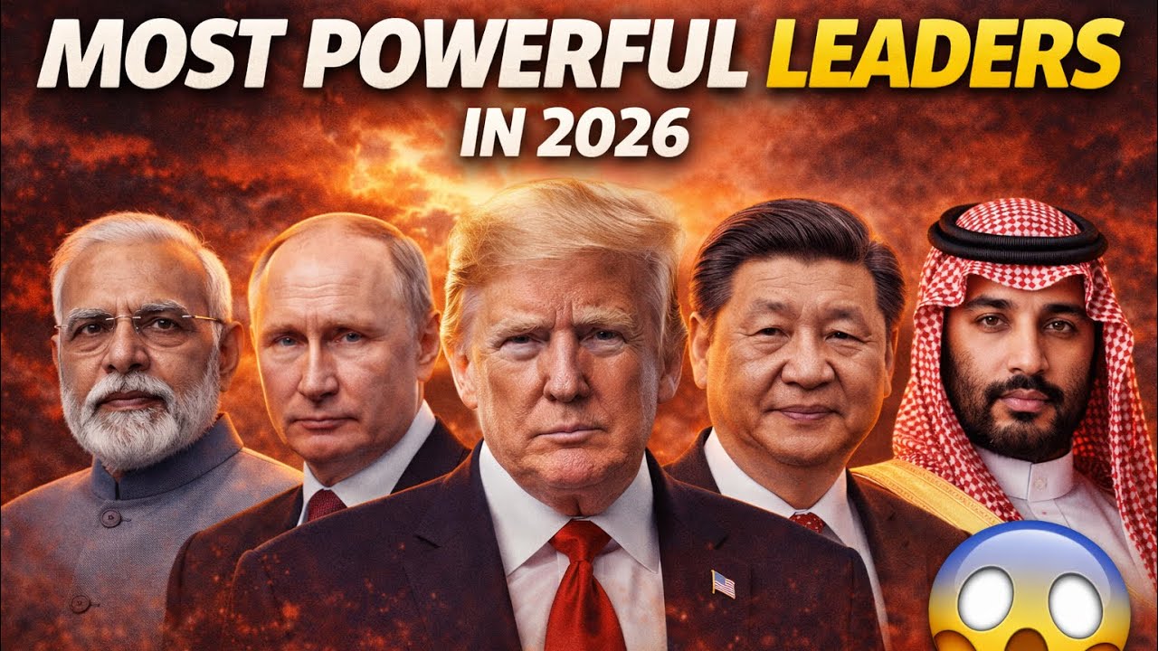 Top 10 Most Powerful Leaders in the whole World (2026)