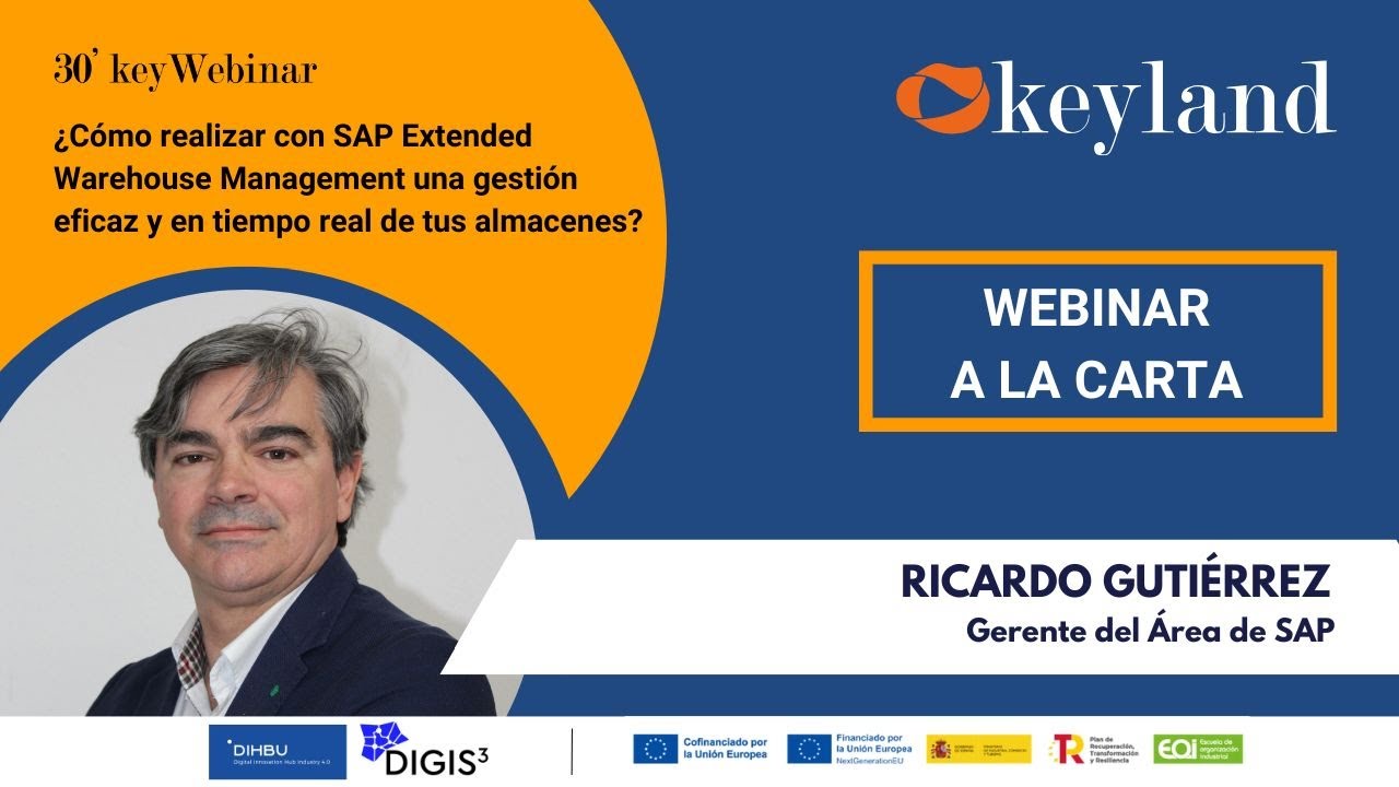 Webinar | ¿Cómo realizar con SAP EWM una gestión eficaz y en tiempo real de tus almacenes?