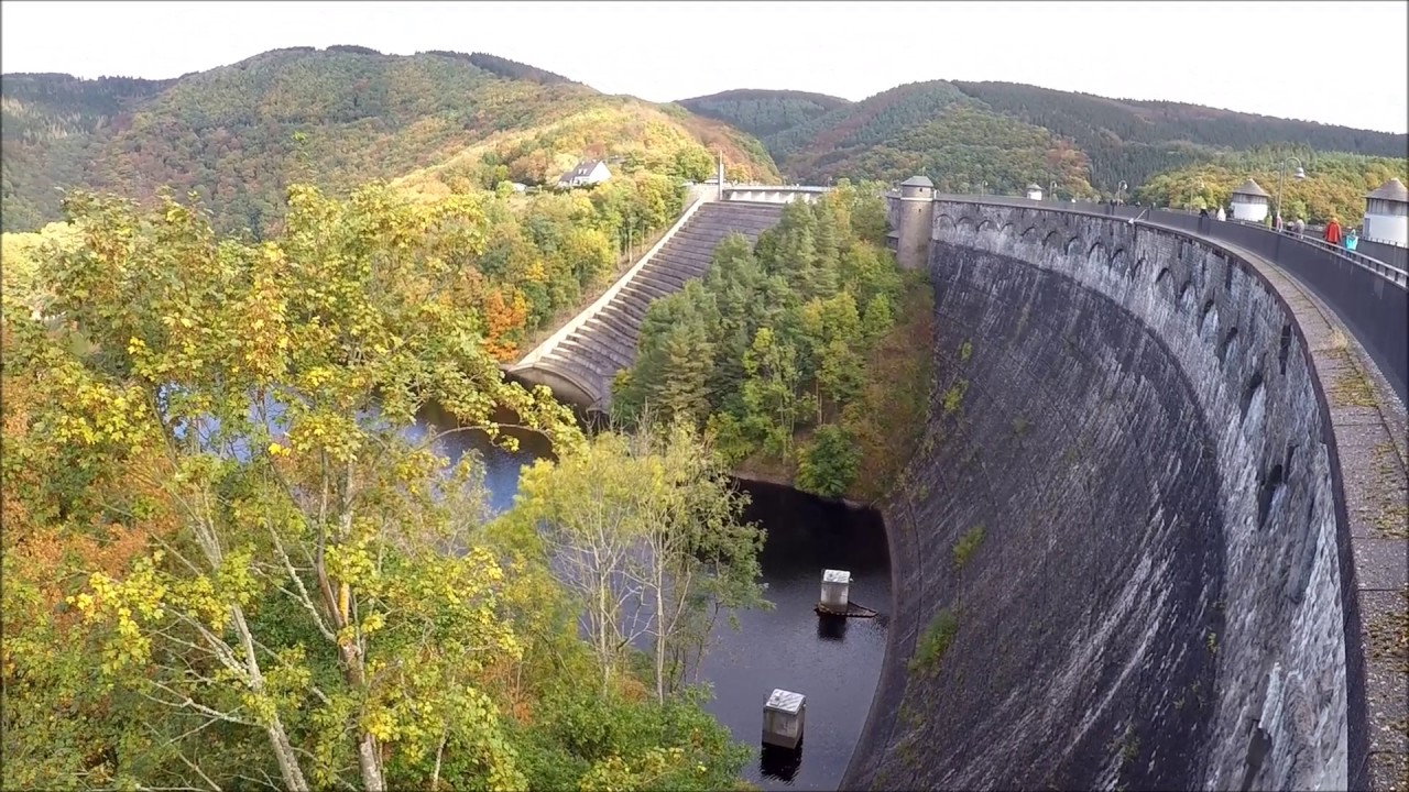 Urfttalsperre  Nordeifel und Bunkerreste in Vogelsang - Lost Places