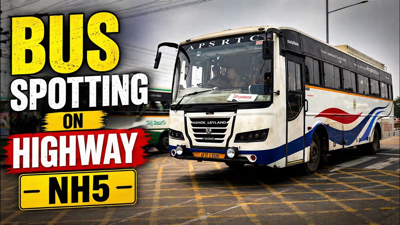 APSRTC Buses on Highway 😍 | High Speed & Smooth Ride | BusLover AP