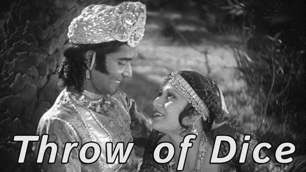 A Throw Of Dice (1929) Silent Movie | Himanshu Rai | Seeta Devi | Modhu Bose (Full Movie)