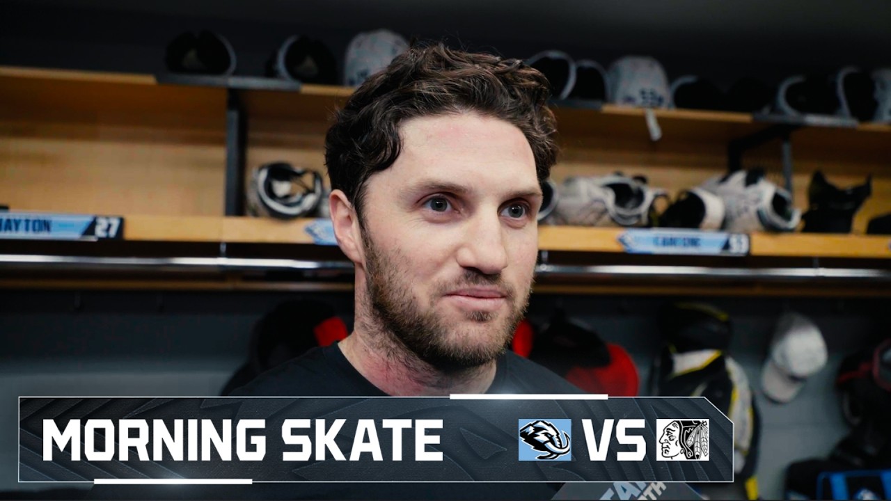 Alexander Kerfoot and Andr&eacute; Tourigny | 03.09 Morning Skate Media