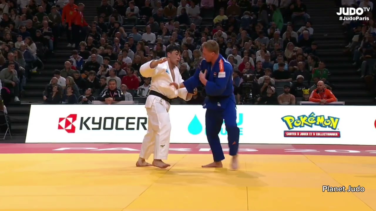 Hidetoshi TOKUMOCHI 🇯🇵 🆚️ Frank DE WIT 🇳🇱  | 1/8 финала /-90кг | Большой Шлем Париж 2026