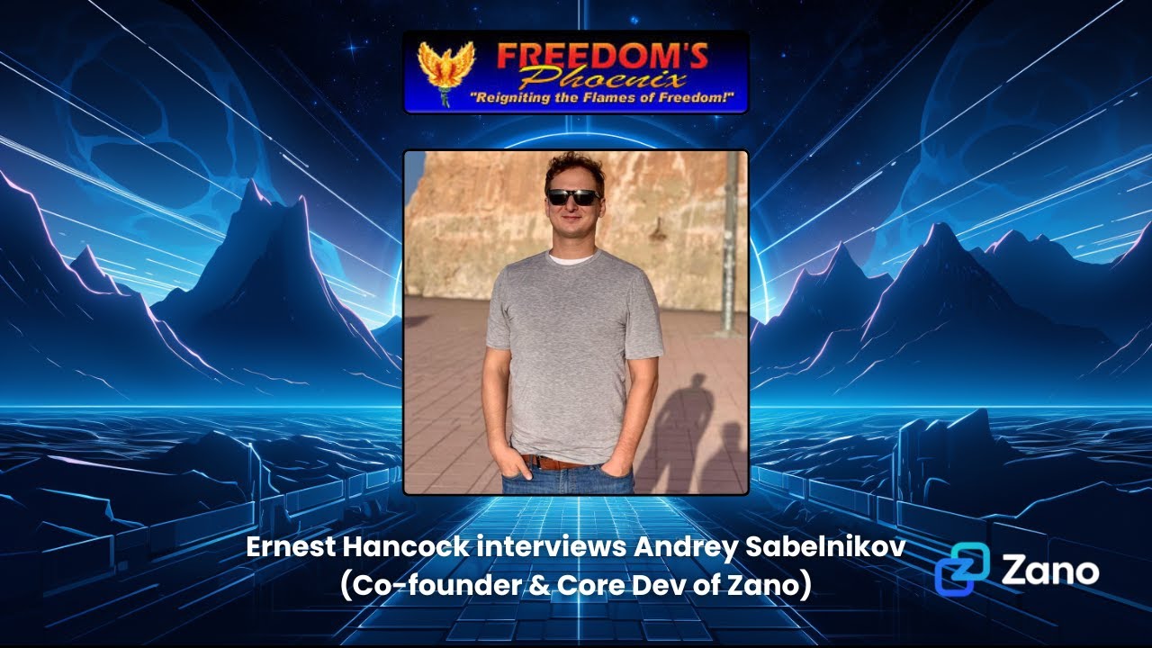 Zano Co-Founder Andrey Sabelnikov on Building the Future of Private Crypto | Ernest Hancock
