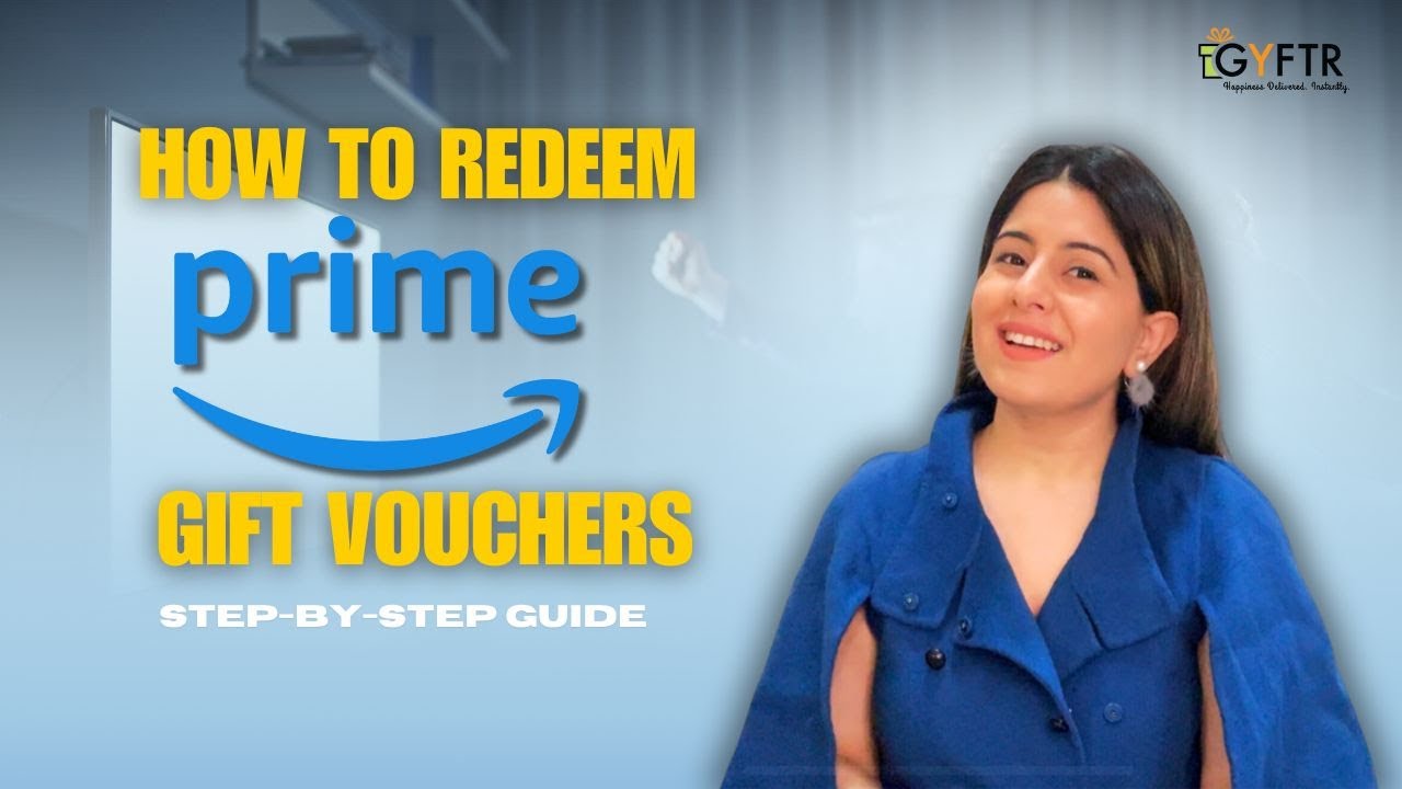 Как использовать подарочный ваучер Amazon Prime Video