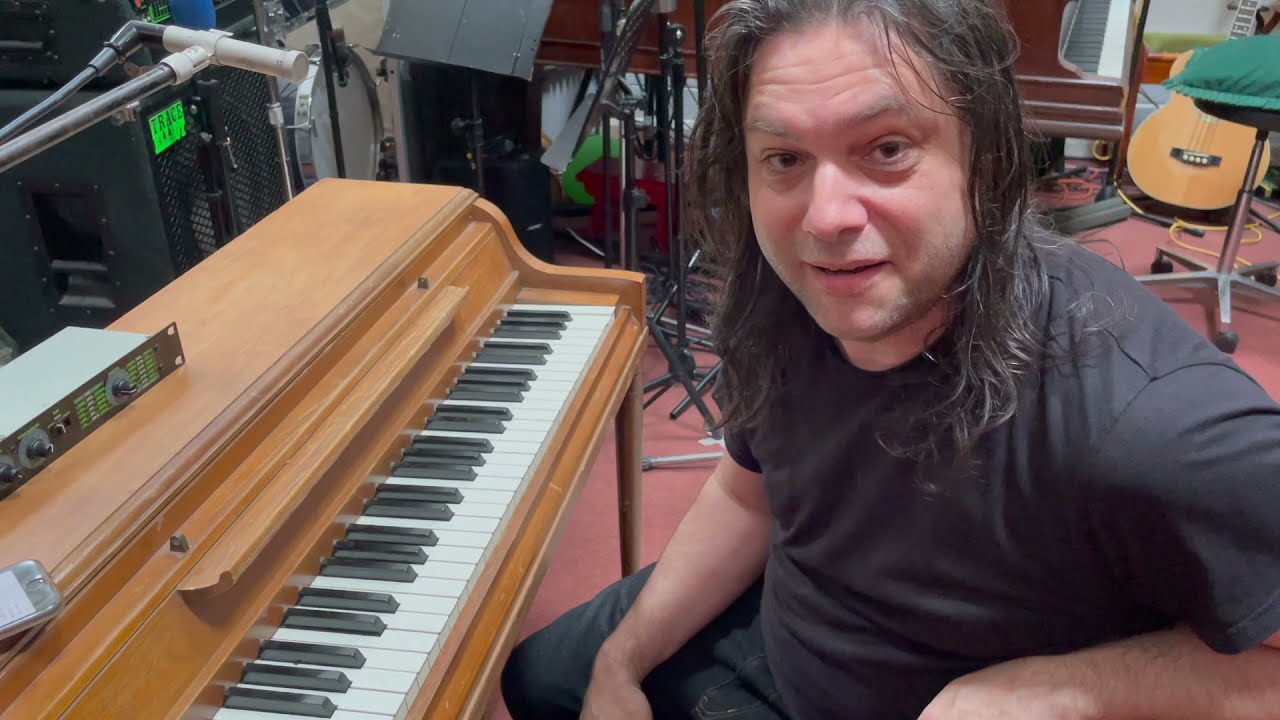 Демонстрация лампового электропианино Wurlitzer 700 с модулем усилителя