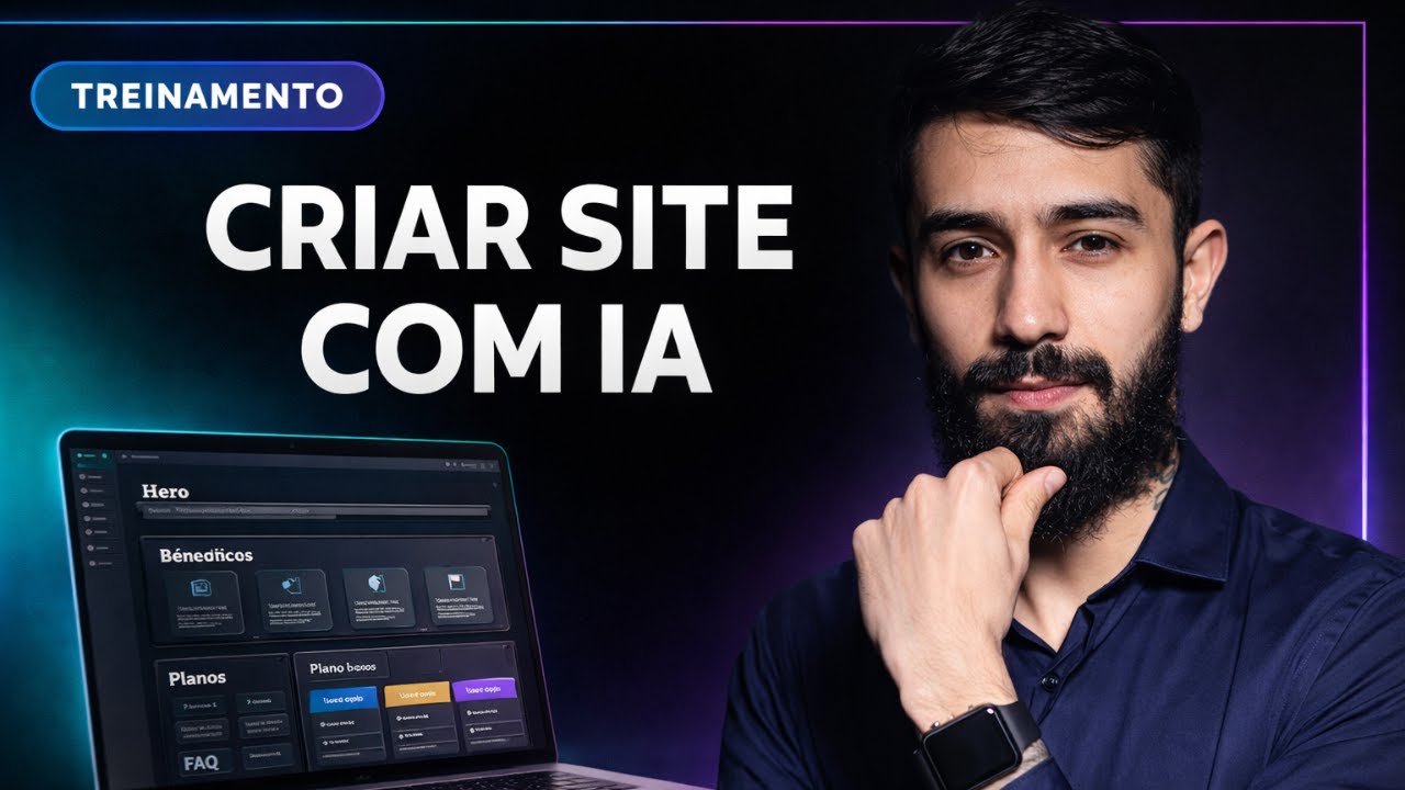 Treinamento Como criar um site com IA