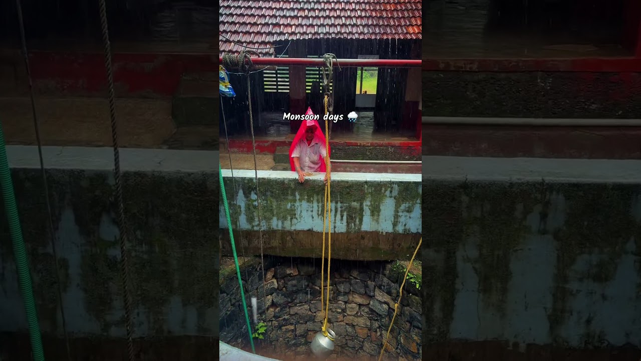 Monsoon days 🌧️ #travel #karnataka