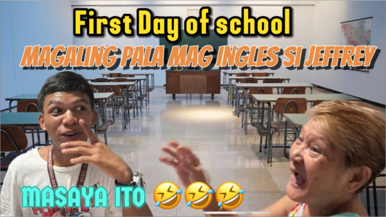 Jeffrey magaling din pala sa ingles. Masaya ito. #pugongbyahero