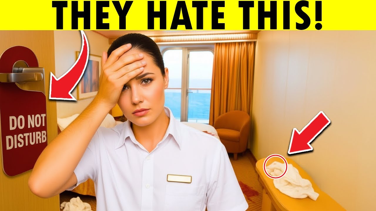 14 Things Cabin Stewards Secretly HATE That Cruise Passengers Do!