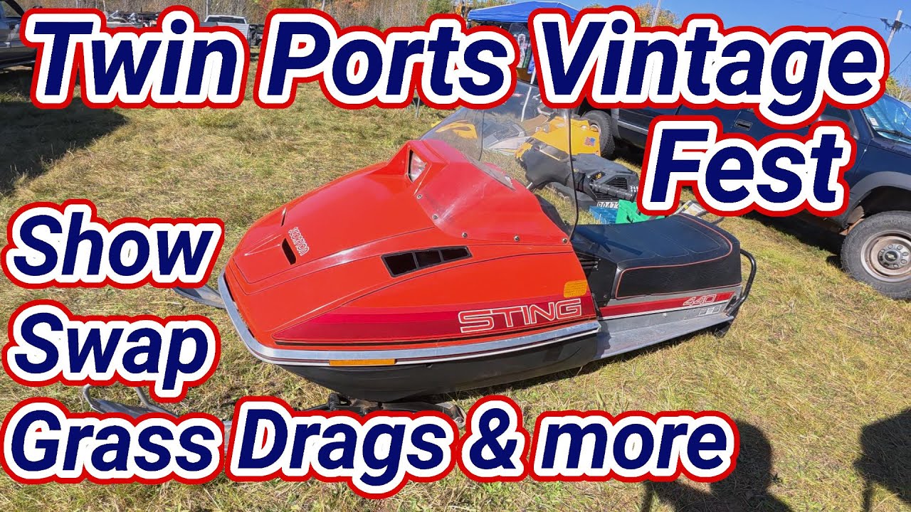 Twin Ports Vintage Fest 2024! Vintage Snowmobile Show, Swap, Grass Drags and More!