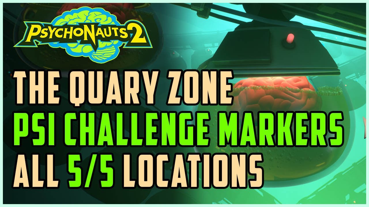 The Quarry All PSI Challenge Markers Psychonauts 2