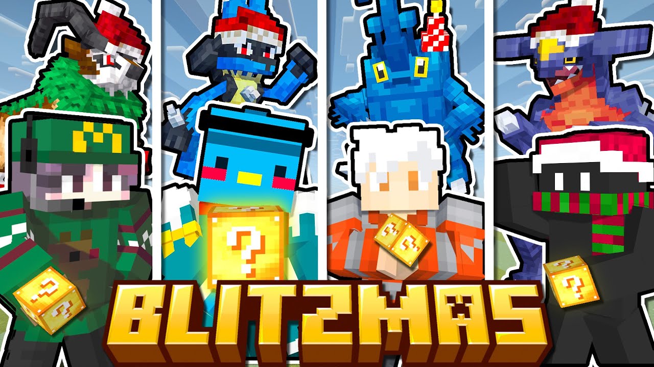 Trapping Cobblemon Youtubers With Lucky Blocks To Build OP Teams!