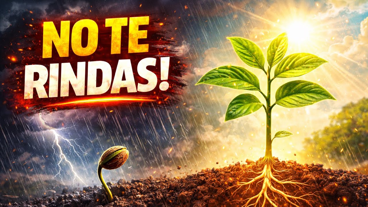 Antes de rendirte, escucha esta historia 🌿 | No te rindas