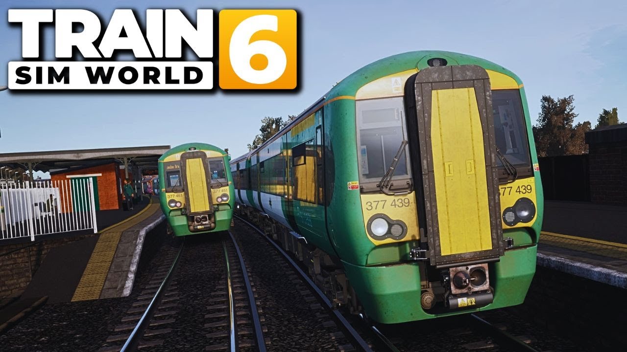 TRAIN SIM WORLD 6 PS5 PRO GAMEPLAY | LONDON COMMUTER - CLASS 377 | LONDON VICTORIA  TO SELHURST