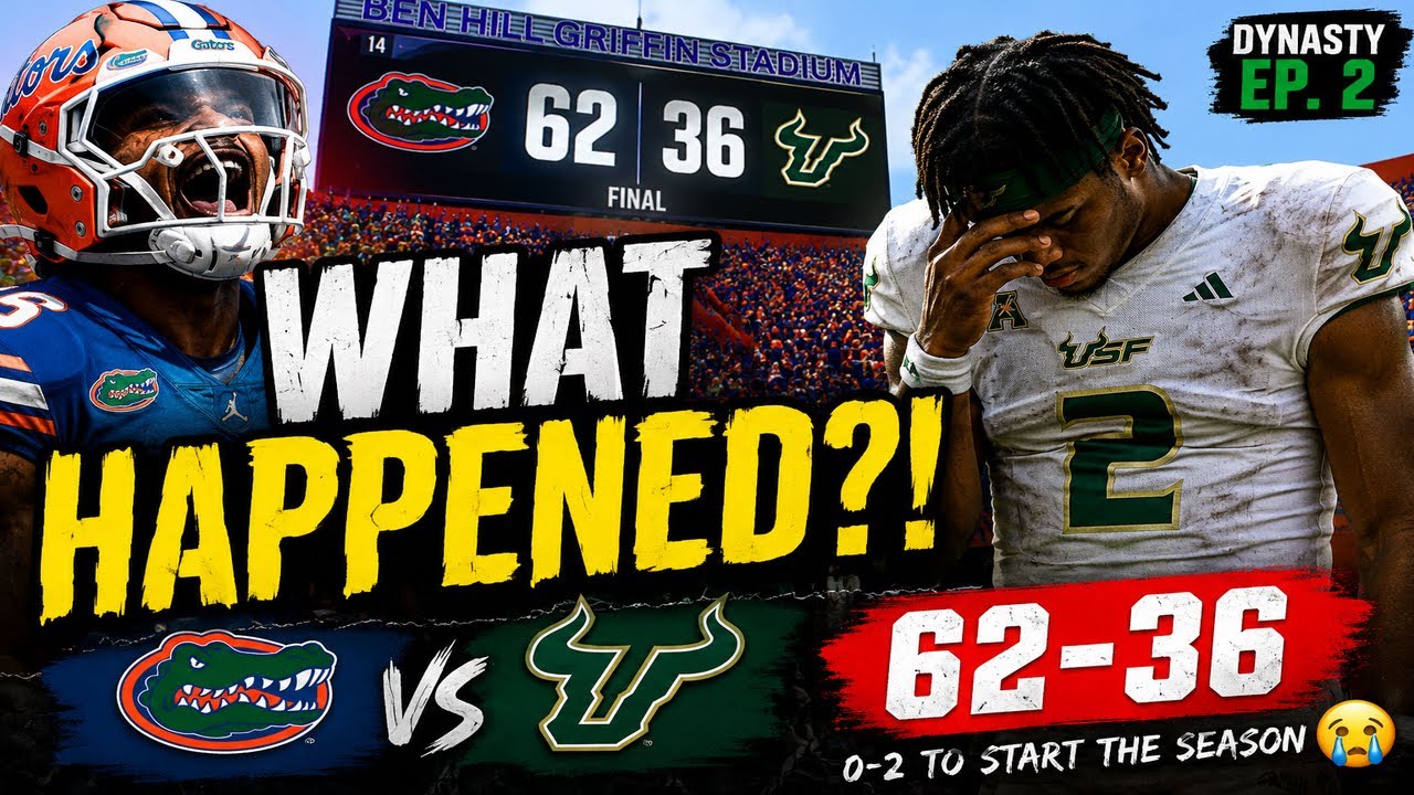 USF Dynasty EP. 2 | Florida HUMBLED Us&hellip; 😭🐊